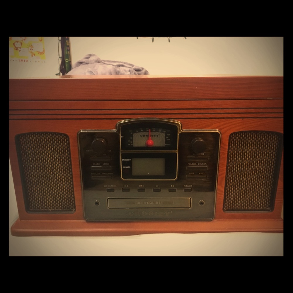 Crosley record player